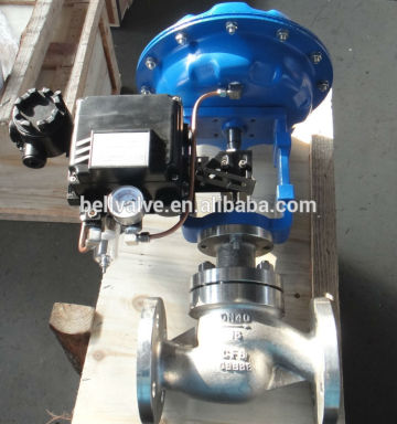 Globe Type Pneumatic Actuators Control Valve