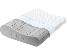 Charcoal Contour Memory Foam Pillow