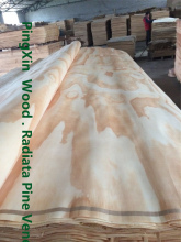 Natural Radiata Pine Veneers for Plywood Face/Back Without Knot Veneers