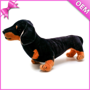 custom made black pet plush toy, hot doll for dogs,stuffed hot dogs