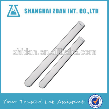 High Temperature Resistant Quartz Test Tube