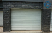 Decorating Roller Shutter Garage Doors Automatic With 55mm Width Slats