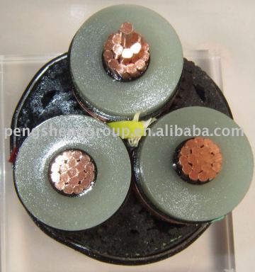 2012 hot sell copper conductor XLPE power cable