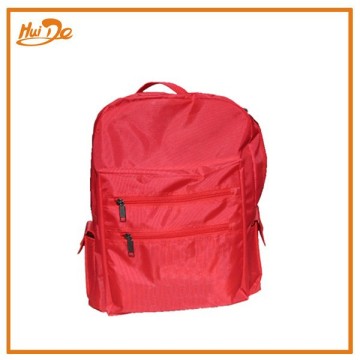 waterproof red nylon backpack