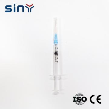 Retractable Safety Syringe for Single Use