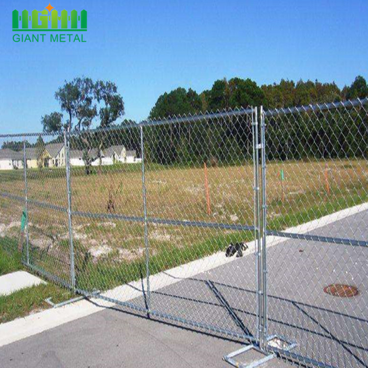 Construction Site Portable Safety America Temporary Fence