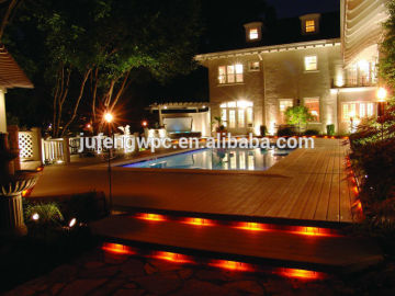 high quality wood plastic composite decking