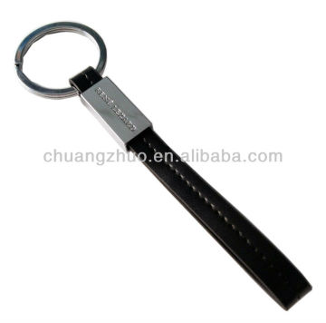 Fashion new design leather keyring. blank leather keyring ,leather tassel keyring