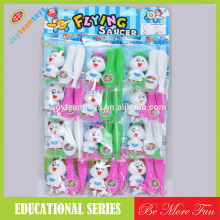 mini aircraft pull string flying toy