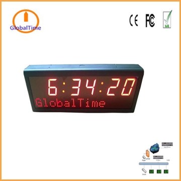 digital message NTP clock