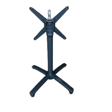 Folding Top outdoor Aluminum Cafe Table Base