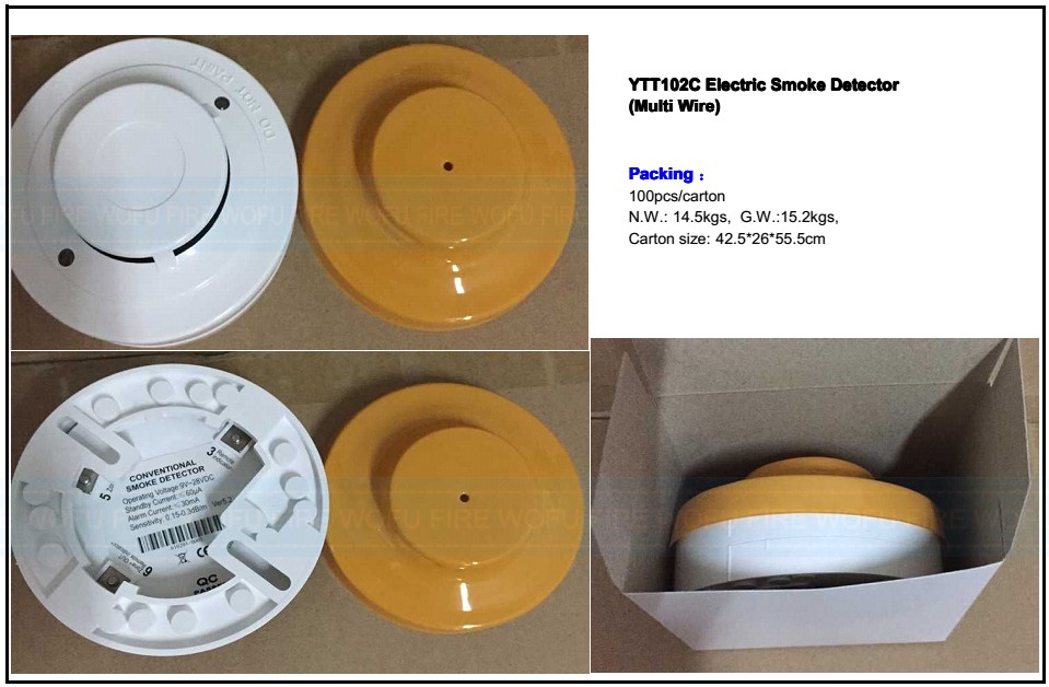 addressable smoke detector, stand alone smoke detector