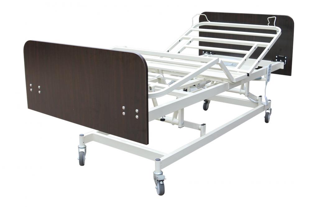 Comfortable Antique Wooden Medical Bed for Patients