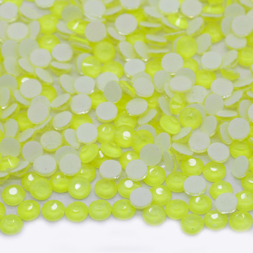 Neon Citrine Crystal Stones: Hotfix Flatbacks for Fashion and DIY Projects