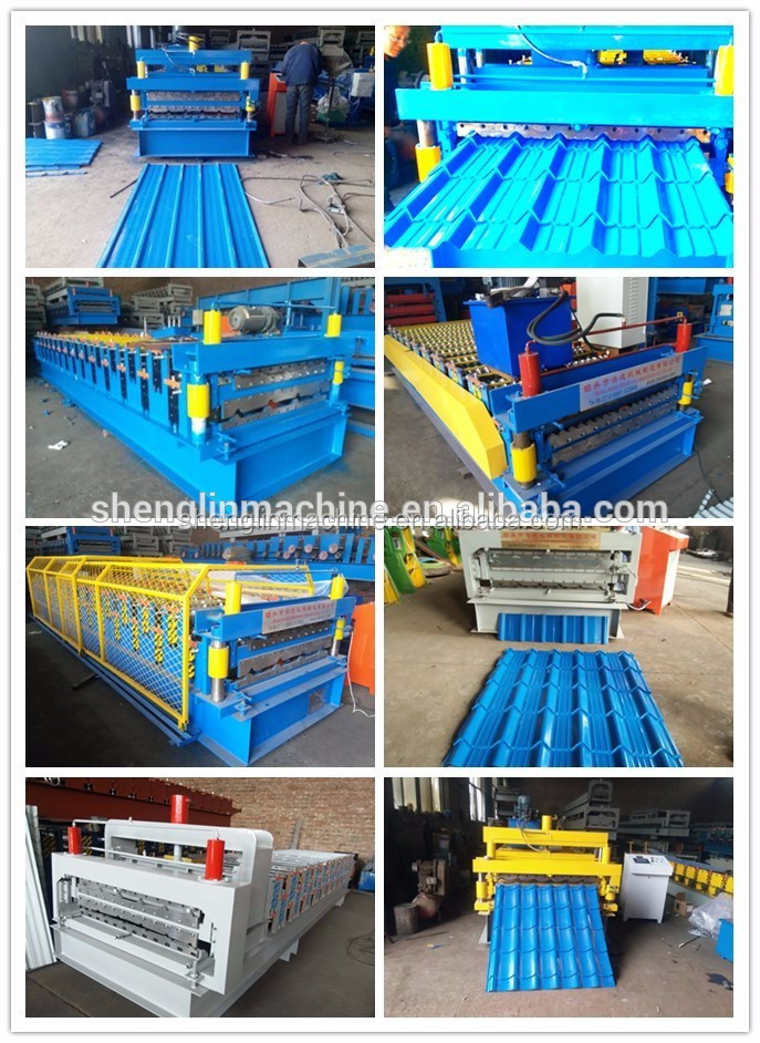 HAIDE automatic roof panel tile roll forming machine