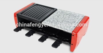 Barbecue grill with teflon coating