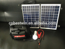 Portable 20W solar system with 20W LED light, solar light ,emergency light
