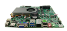 LVDS interface laptop computer board with processor i5-5350U/ i3-5010U