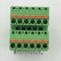 Bornier PCB enfichable à double rangées au pas de 5,08 mm