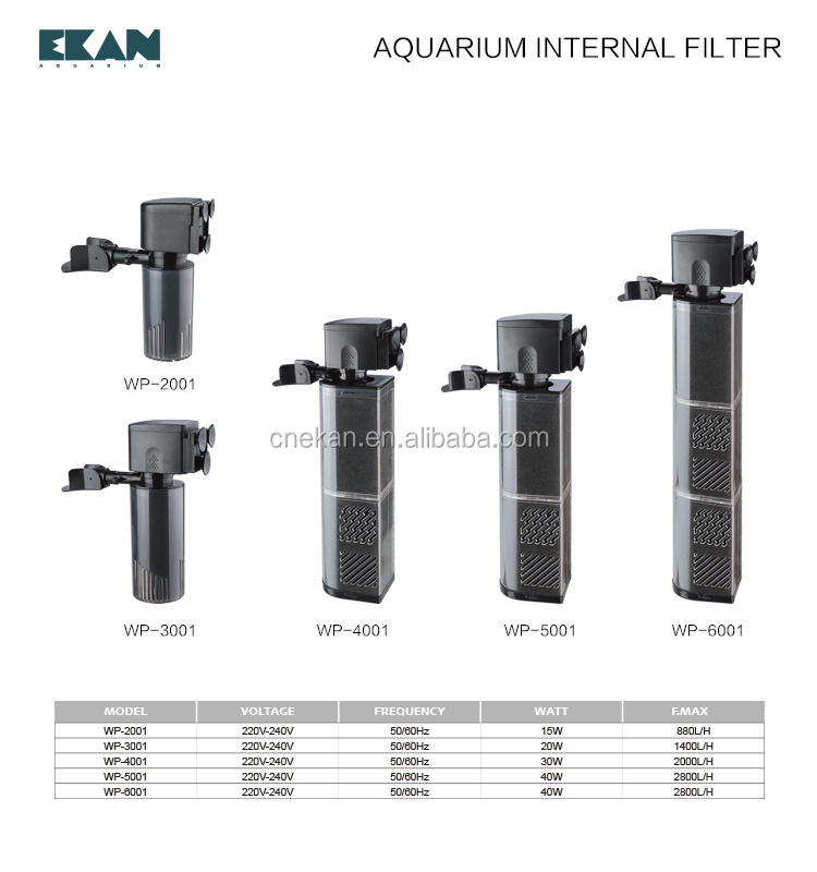 Powerful Aquarium Internal Filter Aquarium Water Filter Pump