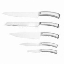 Kitchen Knive Set, Made of Stainless Steel