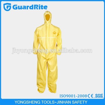 GuardRite Brand Yellow Disposable Tyvek Coverall Suit Against Ebola ,Anti Ebola Coverall