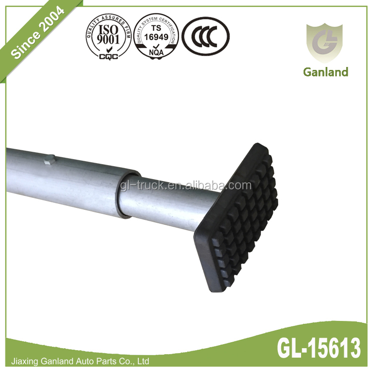 GL-15613A Adjustable Track Load Lock Aluminum Cargo Control Ratchet Cargo Bar