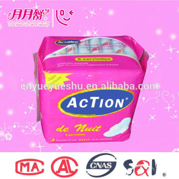 230mm wingless sanitary napkins for daily use