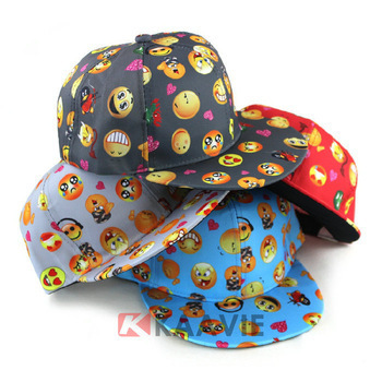 new fashion meek era customize emoji printing snapback hats wholesale