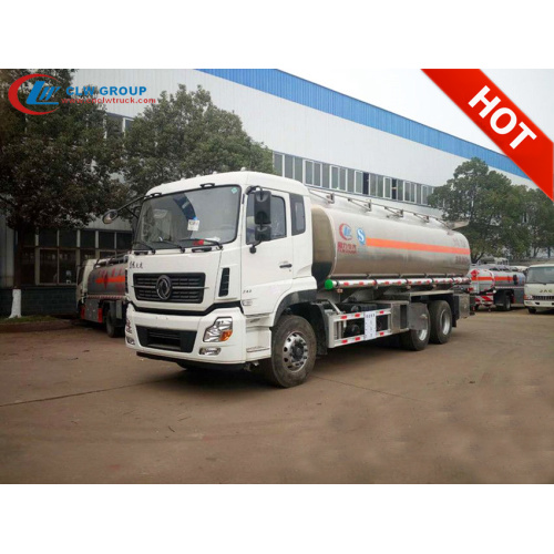 ยี่ห้อใหม่ Dongfeng 6X4 23000litres รถบรรทุกน้ำมันเชื้อเพลิง