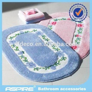 coral fleece heated bath mat