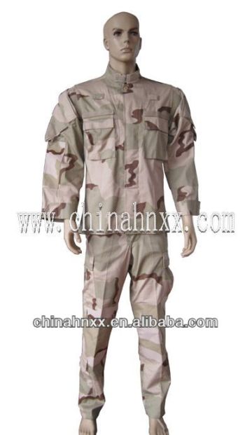 3 Color Desert Camouflage uniform