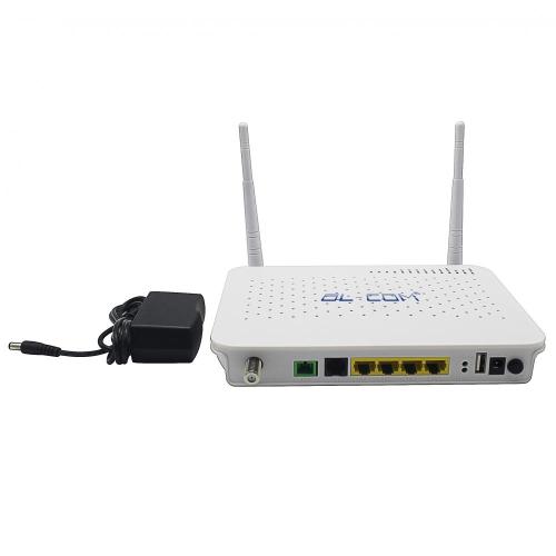 Epon 4ge wifi voip rf onu