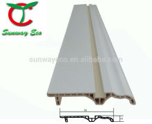 soft pvc skirting board door profile