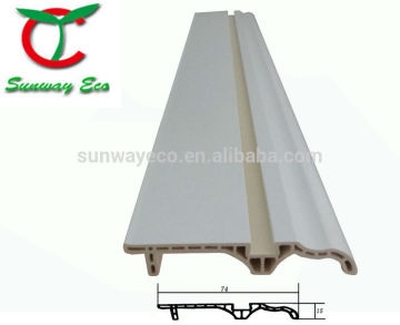 soft pvc skirting board door profile