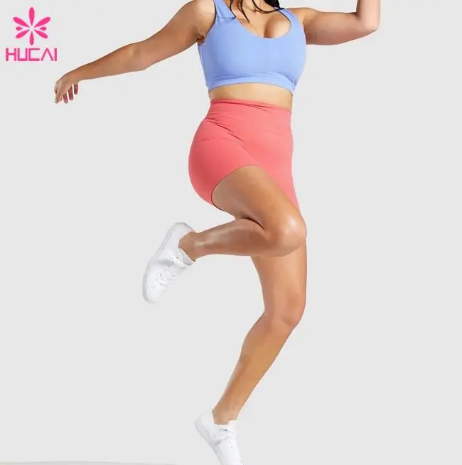 Workout Active Wear Breathable Apparel Fitness Biker Compression Shorts