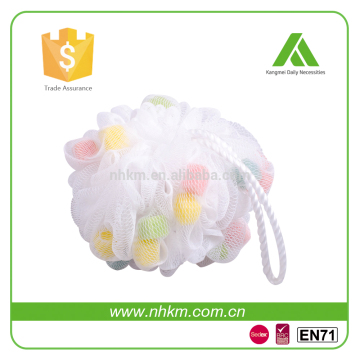 Customized color exfoliating fizzy bath ball