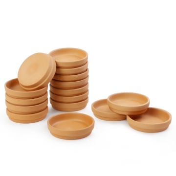 RTS Wholesale Terracotta Seed Tray with Small Clay Saucer for Succulents and Cacti