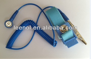 Antistatic elastic 6ft coid cord Wrist Strap