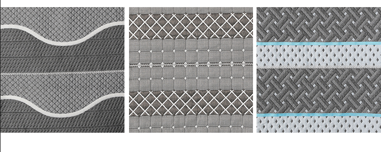 High Quality Tencel Nano Yarn Jacquard Knitted Mattress Fabric