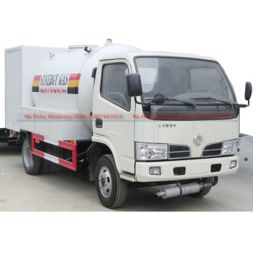 2ton LPG gas filling truck small lpg dispensing truck for cylinder Cooking Gas Cars