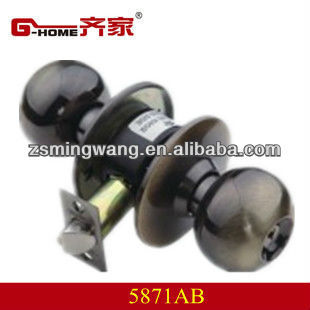 top product 5871AB cylindrical ball knob lock