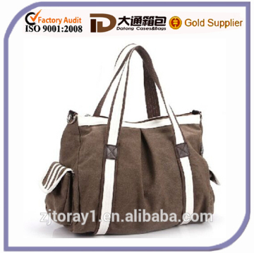 New men canvas tote travelling handbag