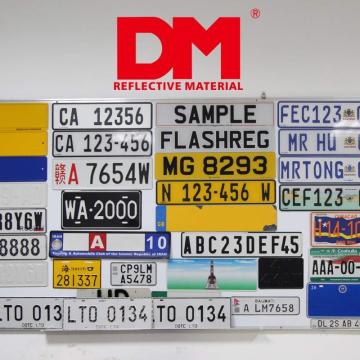 Number Plate reflective sheeting