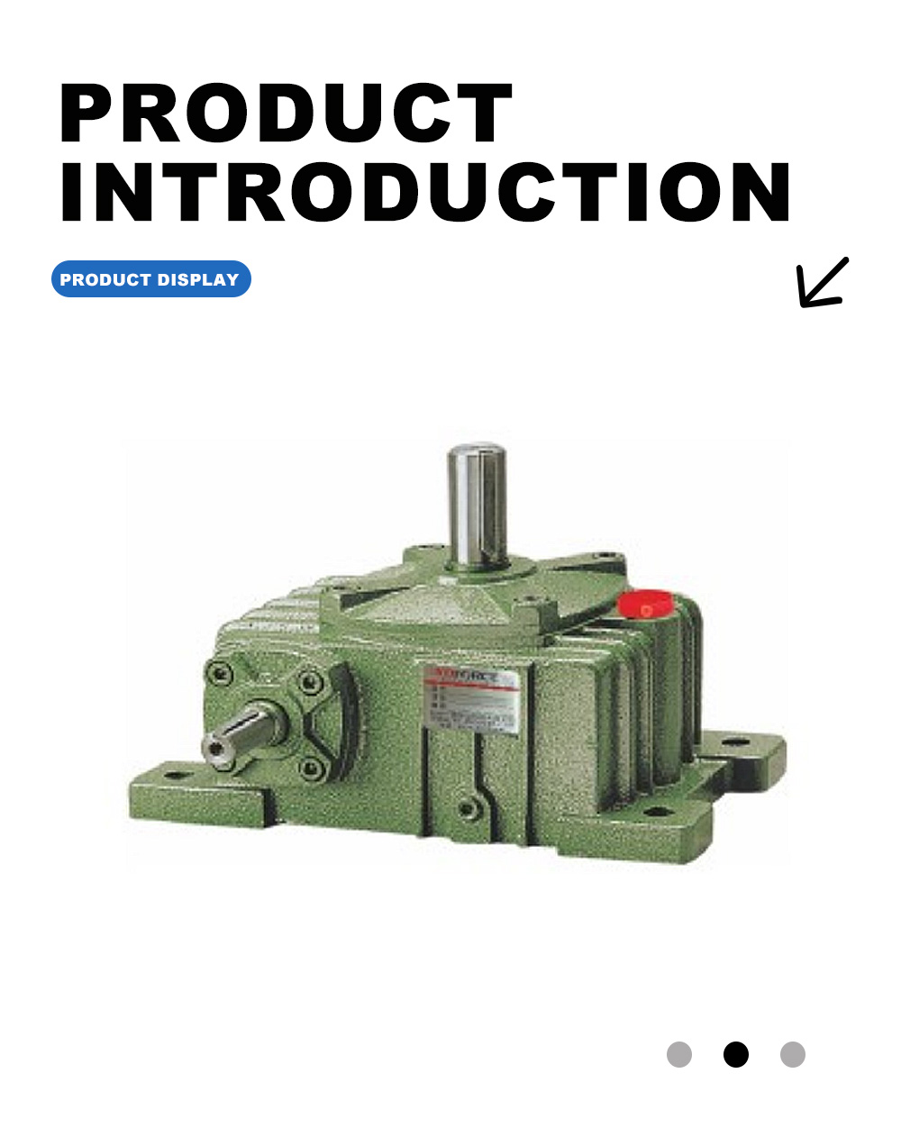 Червячный редуктор WPO X WPO Worm Gear Speed Reducer X
