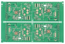 4 layers PCB with Bonding IC