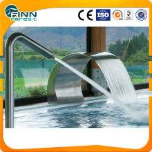 stainless steel waterfall nozzles for water spa pool shower