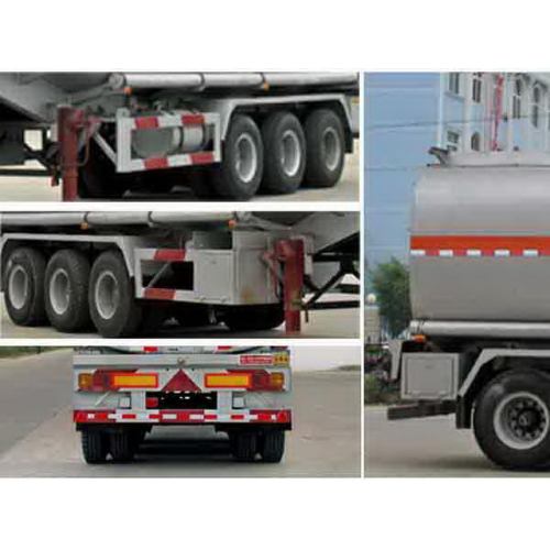 11m Tri-axle Flammable Liquid Tank Transport Semi-trailer