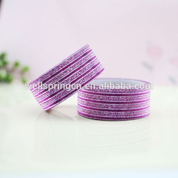 XG-10023 hot selling Glitter Plastic Film Tape Decorative Glitter Tape glitter PP tape