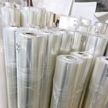 High gloss plastic pvc wrapping film rolls